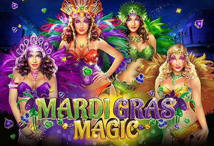 mardi grad magic online spielautomat screenshot