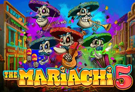 The Mariachi 5 Spielautomat logo im Golden Euro Casino