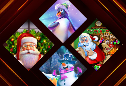 a selection of our Favorite Holiday Slot Games